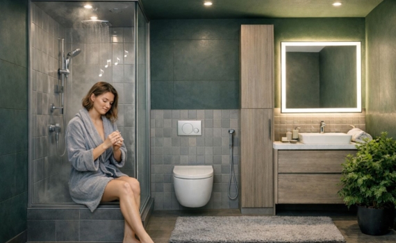 Забудьте о громоздких ваннах: новый формат душа покоряет интерьеры в 2026 году — это функциональнее Забудьте о громоздких ваннах: новый формат душа покоряет интерьеры в 2026 году — это функциональнее